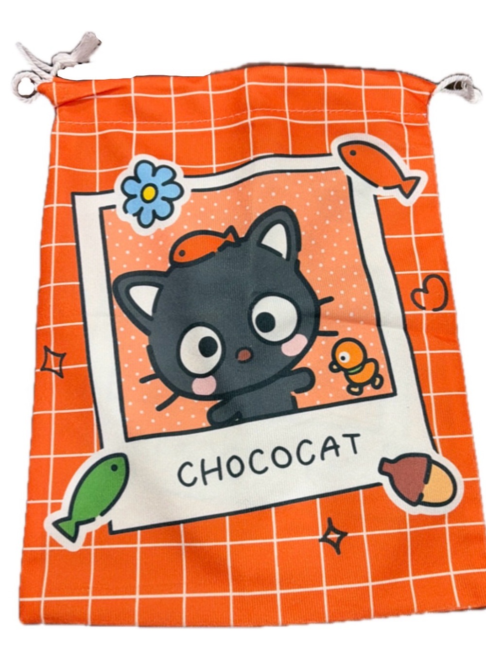 NWOT Drawstring Pouch “Chococat”